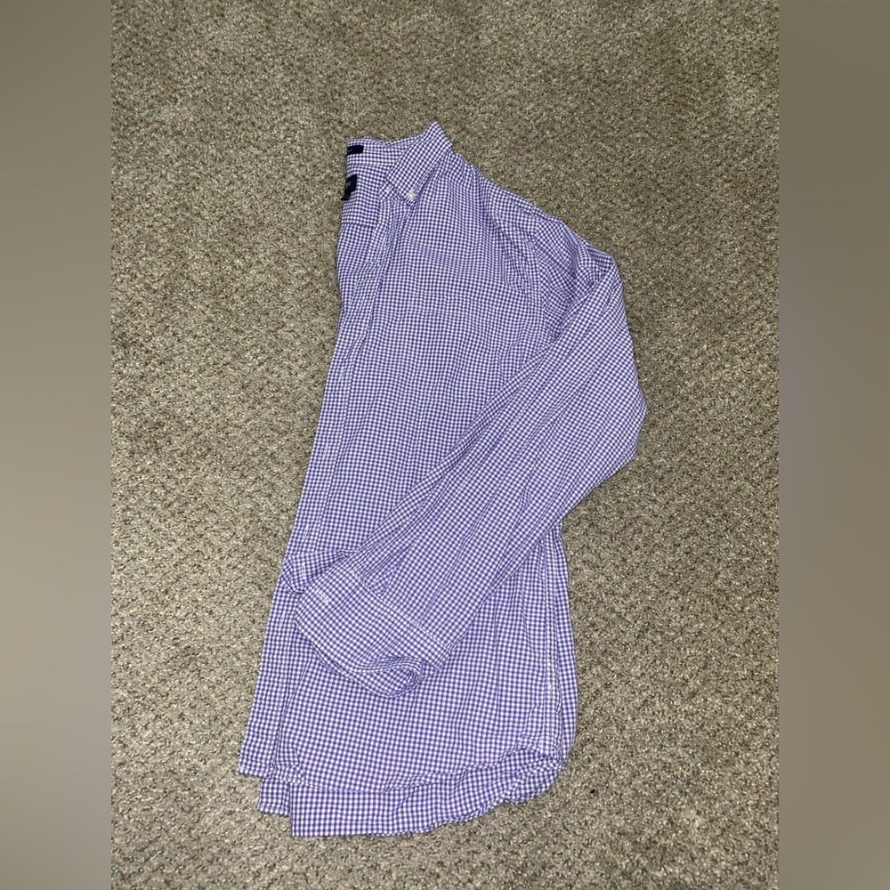 Men’s long sleeve dress shirt - J. Crew size XL slim fit